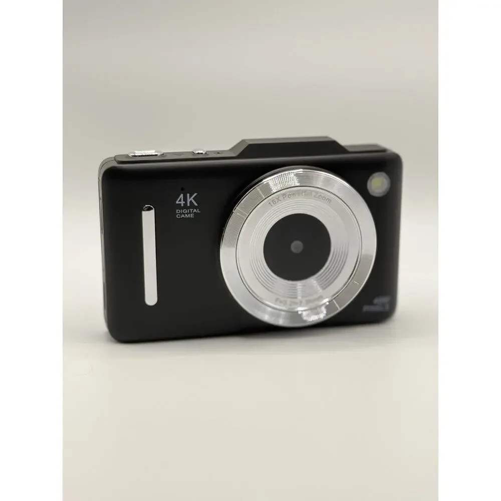 4K Digital Camera w/ Autofocus & 16X Zoom, Anti-Shake, 48MP, 32GB Card, Compact